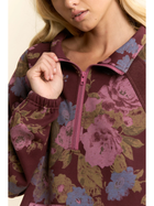 Marlowe Floral Half-Zip Set
