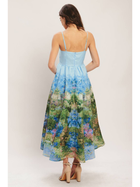 Monet Garden Midi Dress