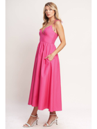 Sweet Peony Midi Dress