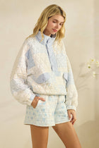 Bluebell Quilted Pullover
