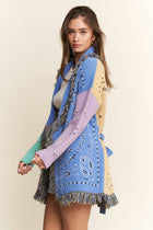 Pastel Prairie Fringe Cardigan