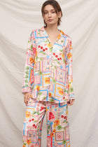 Tropical Amalfi Pajama Shirt