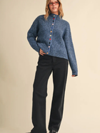Color Pop Button Cardigan