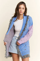Pastel Prairie Fringe Cardigan
