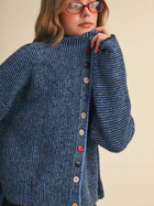 Color Pop Button Cardigan