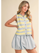 Bubble Hem Mini Skort