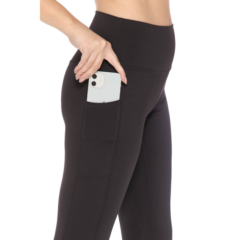 Premium Nylon Activewear Solid Leggings