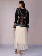 Double Knit Embroidered Hoodie Jacket
