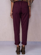 French Terry Roll Up Pant