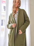 Longline Open Cardigan