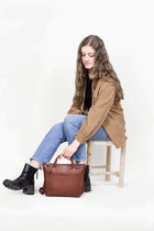 Quinn Crossbody Leather Handbag