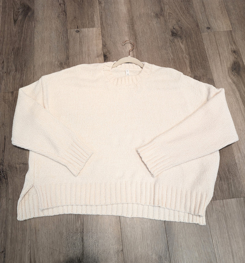 Chenille Boxy Sweater