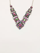 Contessa Geometric Large V Necklace