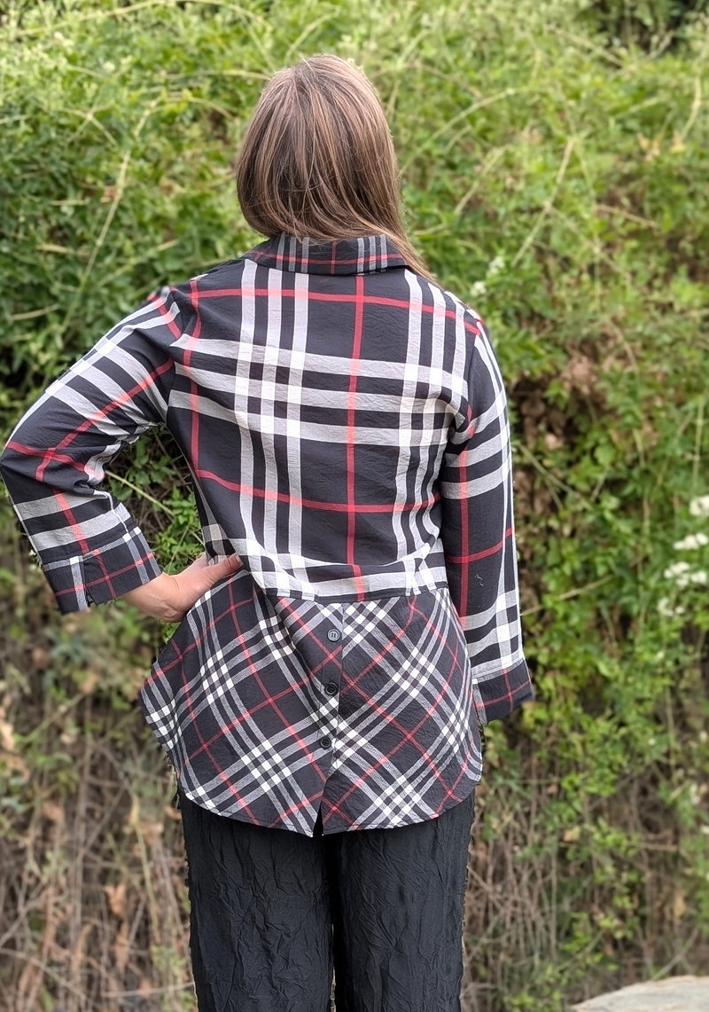 Jordana Plaid Shirt