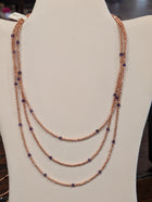 Copper 3 Layer Necklace