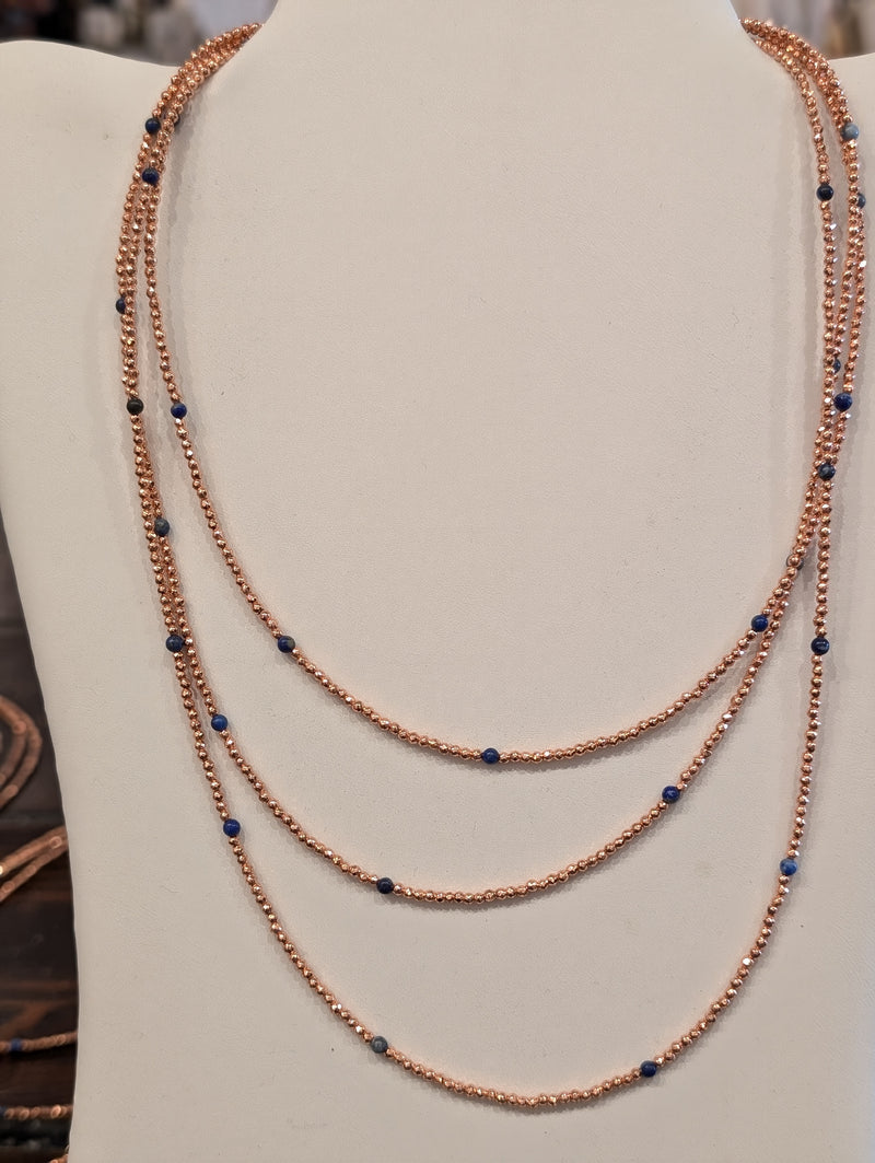 Copper 3 Layer Necklace