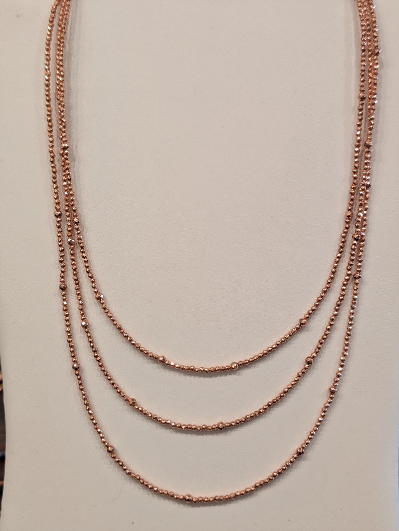 Copper 3 Layer Necklace