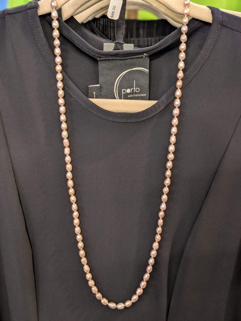 Blush Pearl 28" Necklace