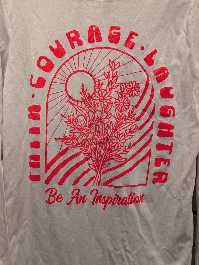 Long Sleeve "Be an Inspiration" Tee