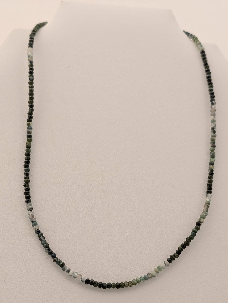 Faceted Gemstone Necklace