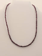 Faceted Gemstone Necklace