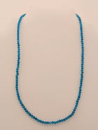 Faceted Gemstone Necklace