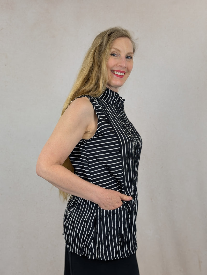 Stripe Crushed Tank