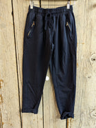 French Terry Roll Up Pant