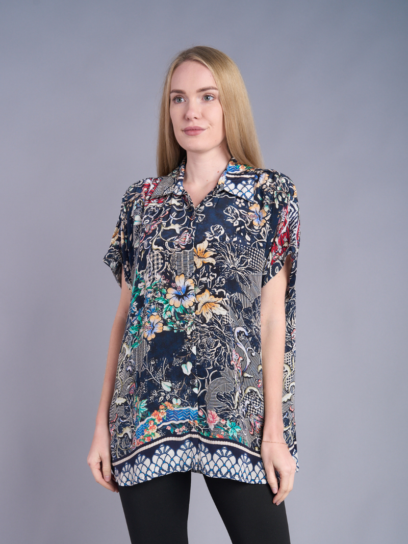 Midnight Garden Blouse