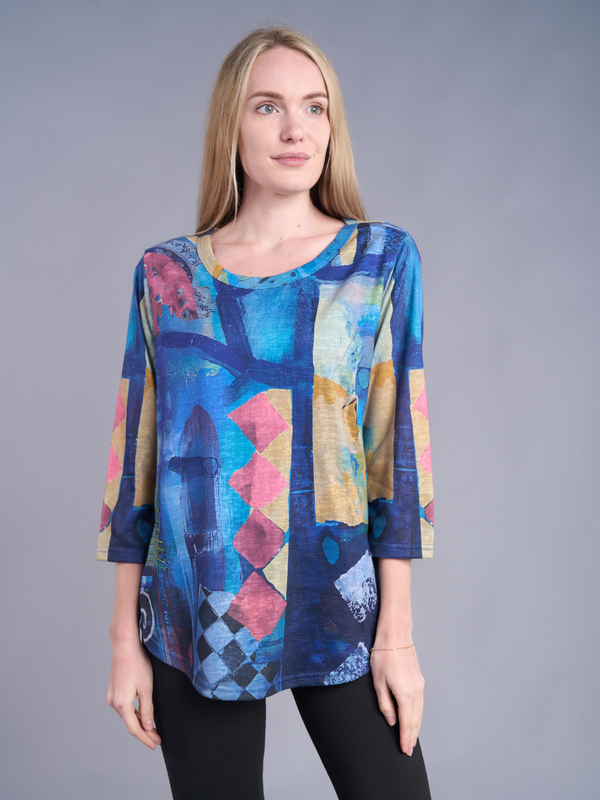 Harlequin Dreams Top