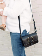 5 Pocket Crossbody Leather Handbag