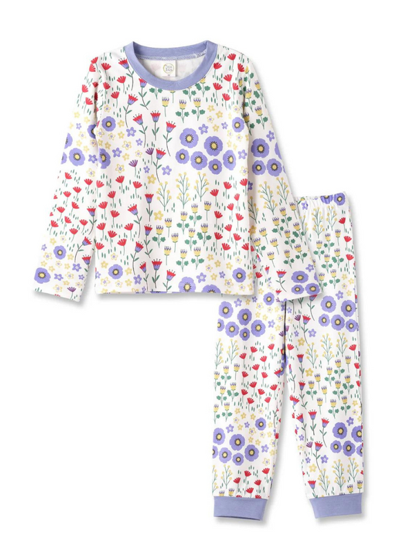 Pixie Garden Kid's Bamboo Pajama Set