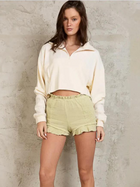 French Terry Midriff Top