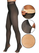 Women's Fake Sheer Fleece Lined Pantyhose Tights