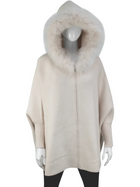 Mitchies Hoodie with Fox Trim & Zipper