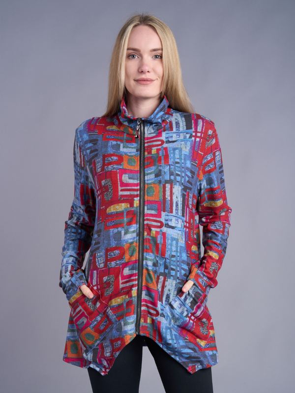 Fleece 2 Pocket Jacket - Blue