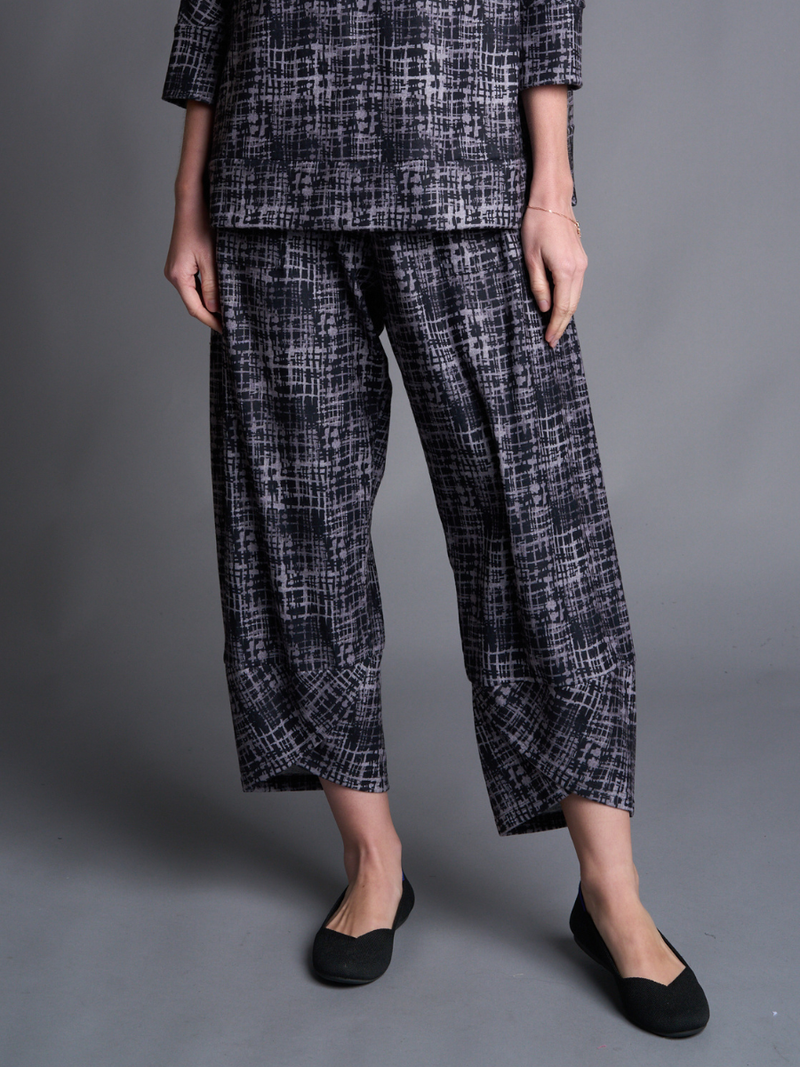Fleece Lantern Pants with Pockets