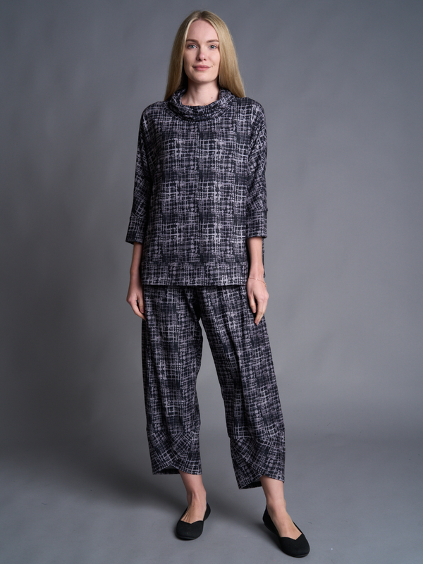 Fleece Lantern Pants with Pockets