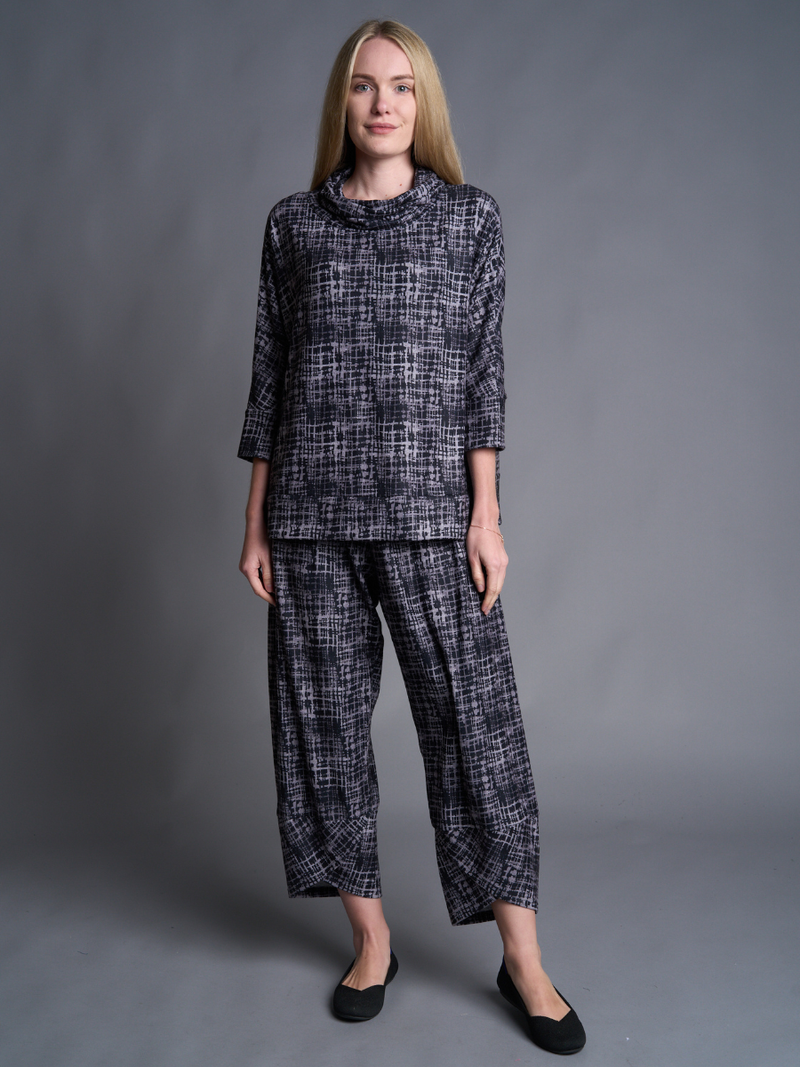 Fleece Lantern Pants with Pockets
