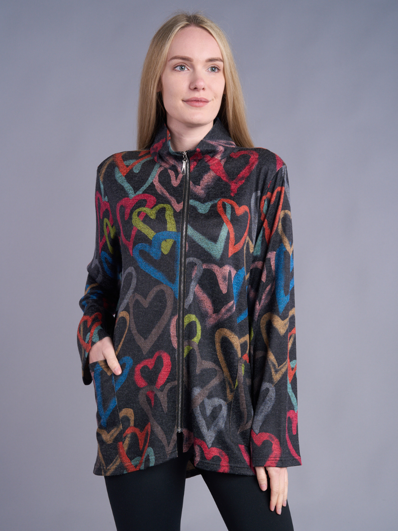 Knit Hearts Jacket