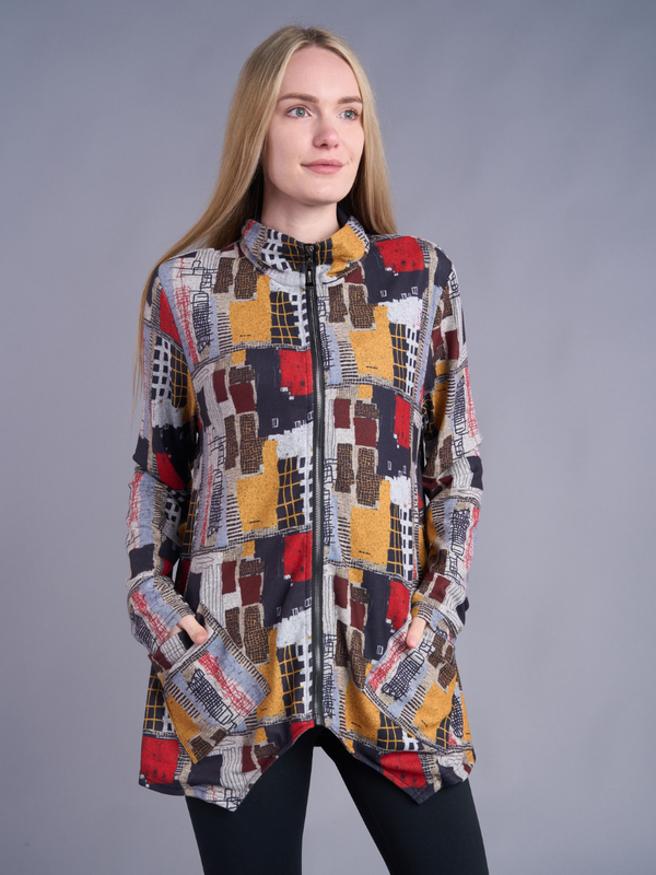 Fleece 2 Pocket Jacket - Multi