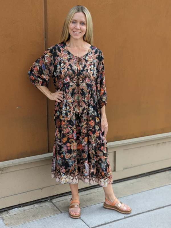 Cadiz Floral Maxi Dress