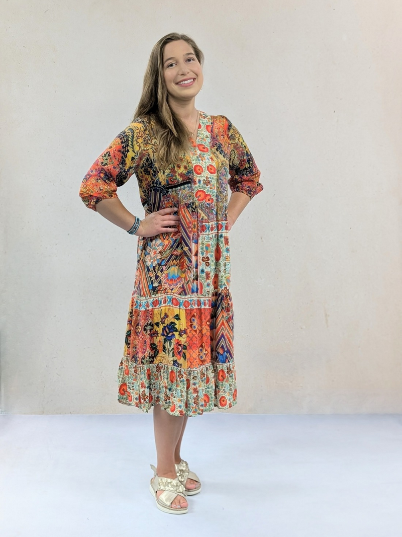 Keya Tiered Dress