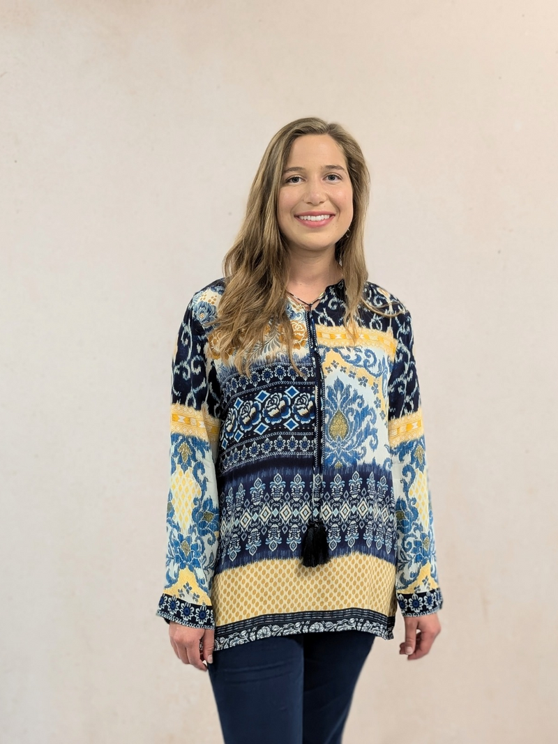 Maryam Tassel Tie Tunic