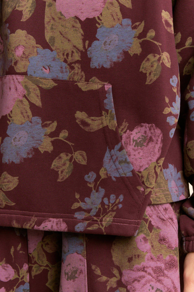 Marlowe Floral Half-Zip Set