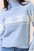 Snowfall Bliss Turtleneck Sweater