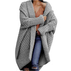 Chunky Needle Twist Long Cardigan Sweater Jacket