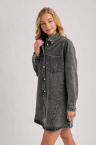 Classic Denim Shirt Dress