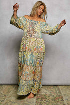Boho Garden Maxi Dress