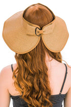 Pack And Go Straw Roll-up Sun Hat